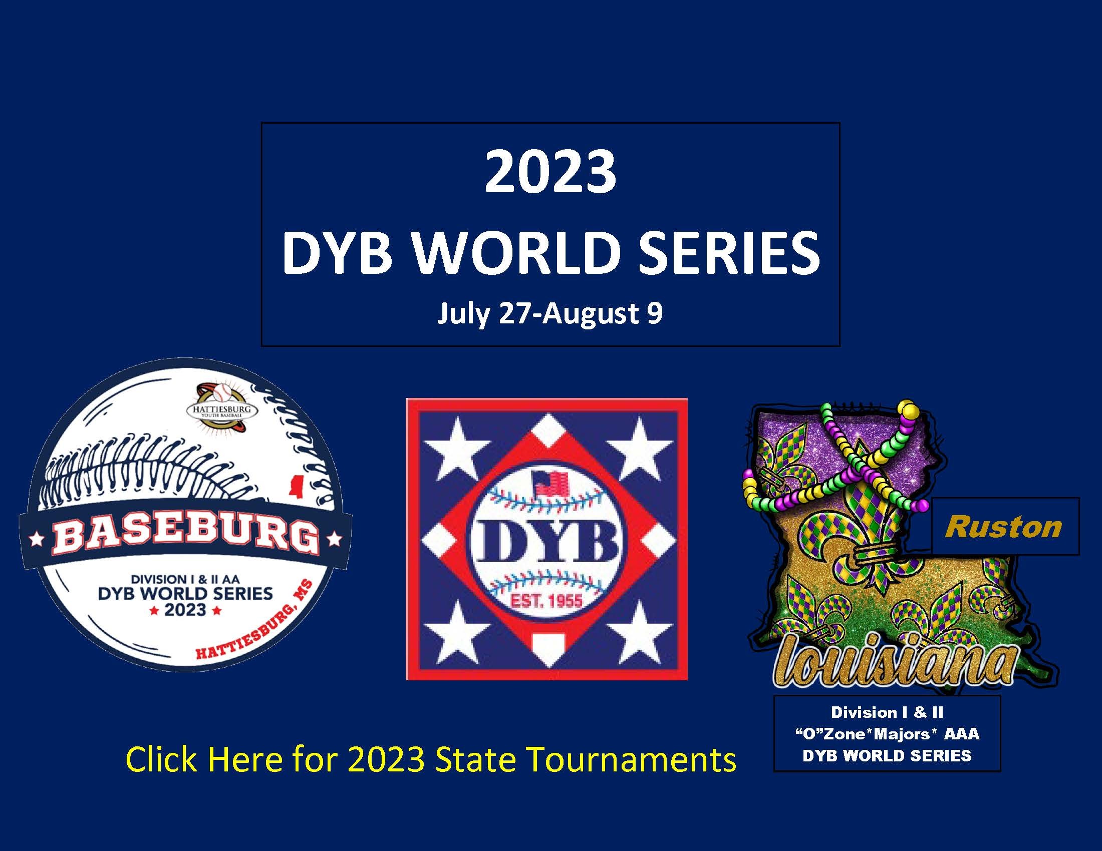 DYB Premier Recreational Youth Baseball Community Based United